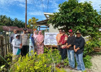 Meningkatkan Ketersediaan Air Bersih, Pemdes Pasar Baru Laksanakan Titik Nol Pembangunan Sumur Bor 