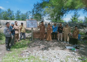 Menjadikan Pantai Abrasi Ipuh Sebagai Icon Wisata Desa, Pemdes Pasar Ipuh Gelar Titik Nol Pembangunan