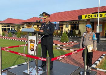 Polres Mukomuko Gelar Upacara Peringatan Hari Lahir Pancasila