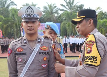 Polres Mukomuko Gelar Apel Pasukan Operasi Patuh Nala 2024