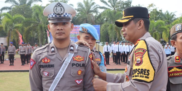 Polres Mukomuko Gelar Apel Pasukan Operasi Patuh Nala 2024