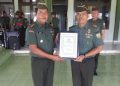 Dandim 0428/Mukomuko Pimpin Korps Rapot Pelepasan Perwira Pindah Satuan