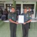 Dandim 0428/Mukomuko Pimpin Korps Rapot Pelepasan Perwira Pindah Satuan 