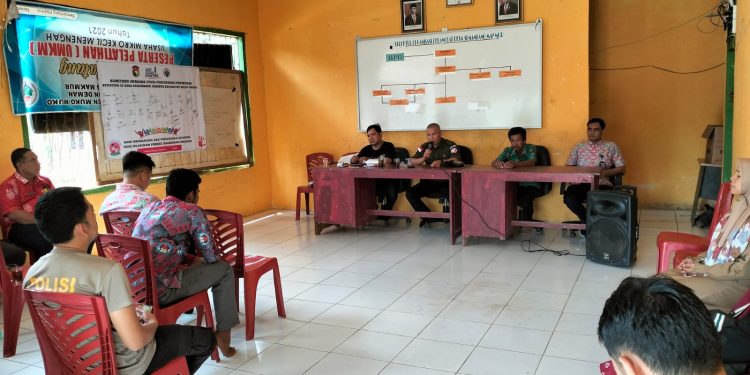 Memaksimalkan Pembangunan Infrastruktur Desa, Pemdes Semambang Makmur Laksanakan Monev 