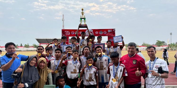 Membanggakan Kabupaten Mukomuko di Piala IDCT Cup Regional Bengkulu, HWBR FC U 14 Juara 1 dan Dapat Tiket Nasional di Lampung