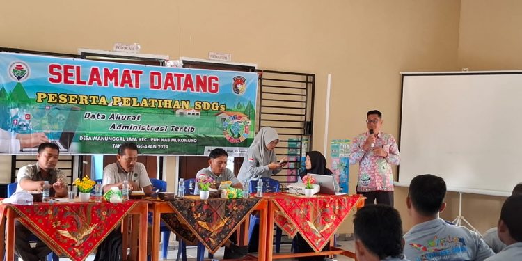 Kegiatan Pelatihan SDGS Desa Manunggal Jaya Tahun 2024: Menuju Desa yang Berkelanjutan
