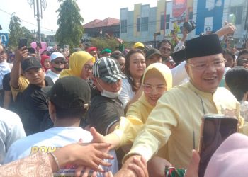 Ribuan Pendukung ROMER Meriahkan Pendaftaran ke KPU Provinsi Bengkulu