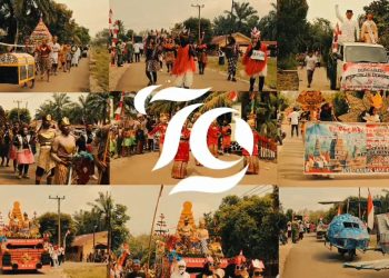 Pemdes Tanjung Jaya Sukses Gelar Karnaval Memeriahkan HUT RI ke -79