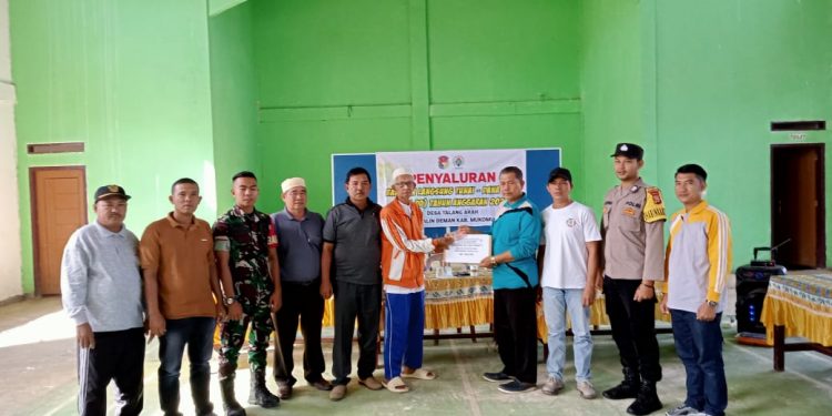 Desa Talang Arah Saluran BLT – DD  Bulan Agustus September 2024 untuk 40 KPM