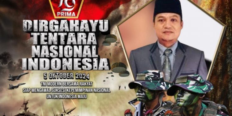 TNI Modern Bersama Rakyat Untuk Indonesia Maju : Wisnu, Dirgahayu TNI Ke79