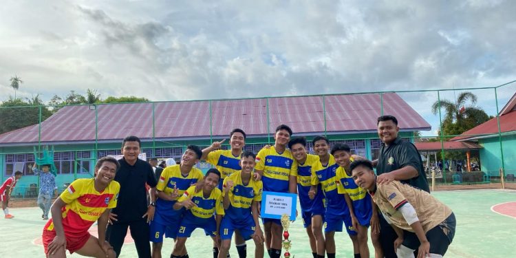 TIM Futsal MAN 1 Mukomuko Raih Juara 1 Dalam DINAMICA SMALI ke 21