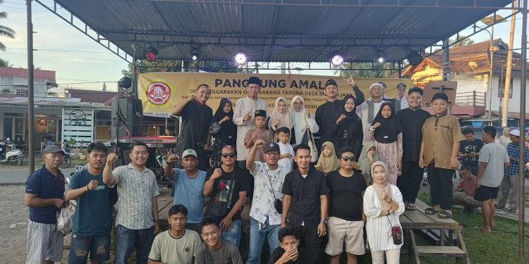 Merenda Kasih di Bulan Suci Ramadhan :  Kolaborasi Karang Taruna Medan Jaya & Sahabat Kabar Bengkulu