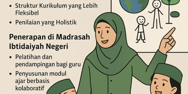 Penerapan Kurikulum Merdeka di Madrasah Ibtidaiyah Negeri: Mewujudkan Pendidikan yang Humanis dan Kontekstual