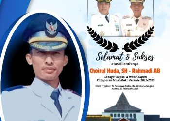 UCAPAN SELAMAT TERPILIHNYA BUPATI KABUPATEN MUKOMUKO 2025-2030