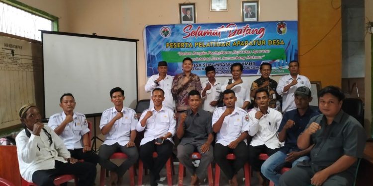 Desa Semambang Makmur Gelar Pelatihan Tata Kelola Keuangan dan Administrasi untuk Aparatur Desa