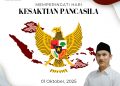 Hari Kesaktian Pancasila, Nugi Ajak Warga Amalkan Nilai Luhur Bangsa